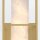 Badezimmerleuchte LED Metall Alabaster H: 40,6 cm IP44