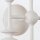 Wandlampe Weiß Antik H: 35,6 cm Metall für 6x E14 Landhaus