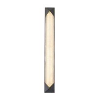 Wandleuchte LED H: 63,5 cm Metall Alabaster 3000 K