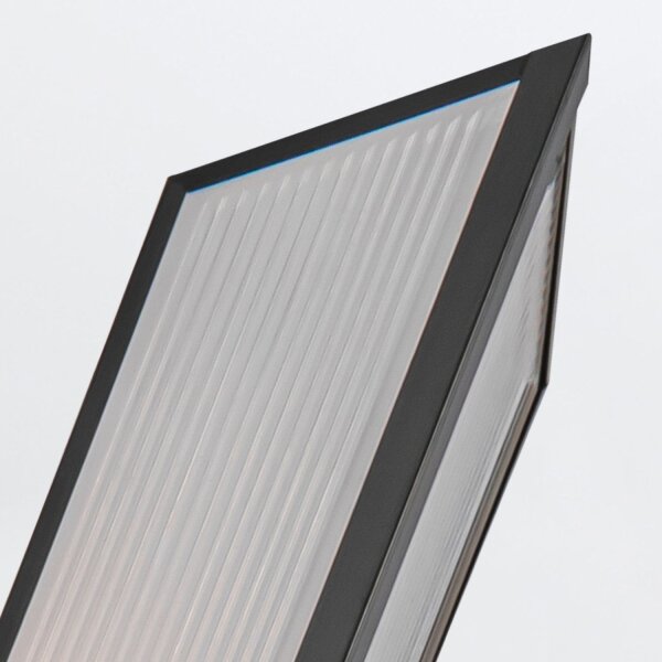 Wandlampe Glas Metall H: 38,4 cm in Bronze Antik E27
