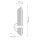 Wandlampe Glas Metall H: 38,4 cm in Bronze Antik E27