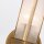 Wandlampe Glas Metall 38,4 cm hoch in Messing Antik 2x E27