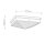 Deckenleuchte innen Metall Glas 37,1 cm breit 2x E27