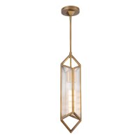 Hängelampe Metall Glas 13 cm breit H: max. 168,2 cm E27
