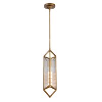 Hängelampe Metall Glas 13 cm breit H: max. 168,2 cm E27