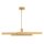 LED Pendelleuchte Metall in Gold B: 114,5 cm Modern Design