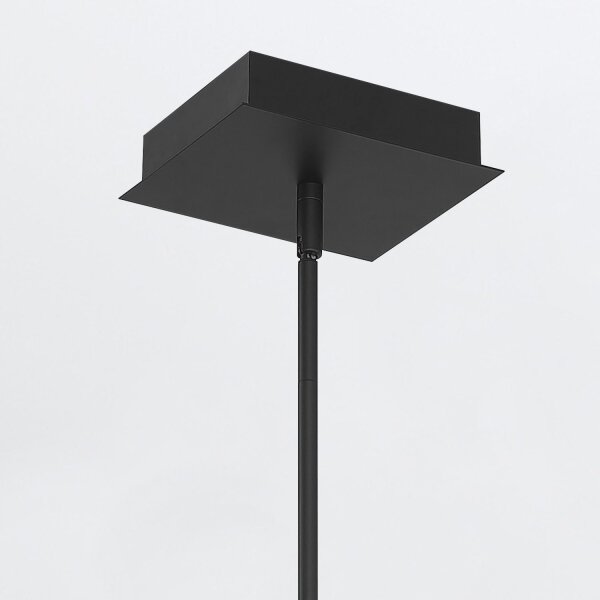 LED Hängelampe Schwarz B: 114,5 cm Metall Modern 3000K