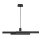 LED Hängelampe Schwarz B: 114,5 cm Metall Modern 3000K