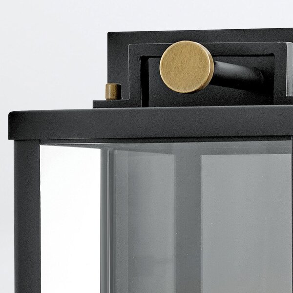 Wandleuchte au0en 40,7 cm IP44 E27 Schwarz Bronze Antik