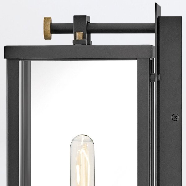 Wandleuchte au0en 40,7 cm IP44 E27 Schwarz Bronze Antik