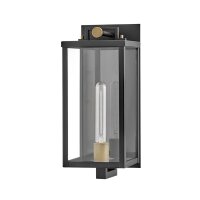 Wandleuchte au0en 40,7 cm IP44 E27 Schwarz Bronze Antik