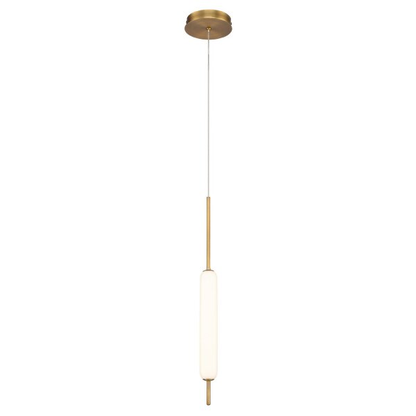 LED Pendelleuchte Glas Metall B: 13 cm 3000 K 810 lm Modern