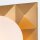 Wandlampe Metall Glas IP44 30,5 cm hoch E14 Badezimmer