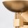 Wandlampe Metall Glas IP44 30,5 cm hoch E14 Badezimmer
