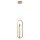 LED Pendelleuchte Metall 21 cm breit H: max. 209,5 cm