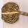 Up Down Wandleuchte Bad IP44 in Gold Antik Weiß H: 41,9 cm
