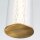 LED Badezimmerlampe Wand 50,5 cm IP44 3000K in Gold