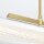 LED Pendelleuchte 122 cm Metall Glas in Gold 3000 K Vintage