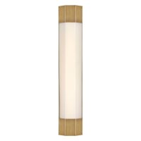 LED Wandleuchte IP44 3000 K 1850 lm Glas Metall Bad