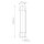LED Wandleuchte IP44 3000 K 1850 lm Glas Metall Bad