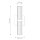 LED Wandleuchte Bad Metall Glas 35,5 cm hoch IP44 in Gold