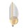 LED Wandleuchte in Messing 37,1 cm hoch warmweiß Modern