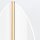 LED Wandleuchte in Messing 37,1 cm hoch warmweiß Modern