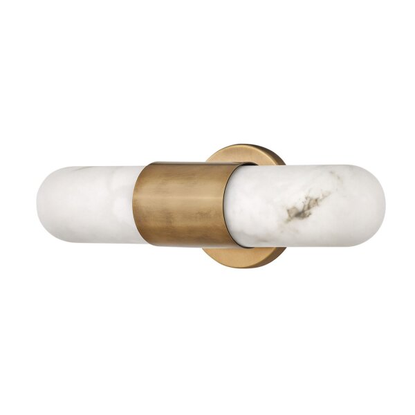 LED Wandleuchte Badezimmer 40,6 cm hoch IP44 3000 K