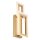 LED Wandleuchte Metall H: 40,6 cm Modern 3000 K 802 lm in Gold