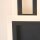 LED Wandleuchte Schwarz 40,6 cm hoch Metall 3000 K 802 lm