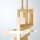 LED Hängeleuchte Modern B: 84 cm in Gold 3000 K ELRIC