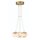 LED Pendelleuchte Alabaster Metall B: 45,6 cm 3000 K 3544 lm