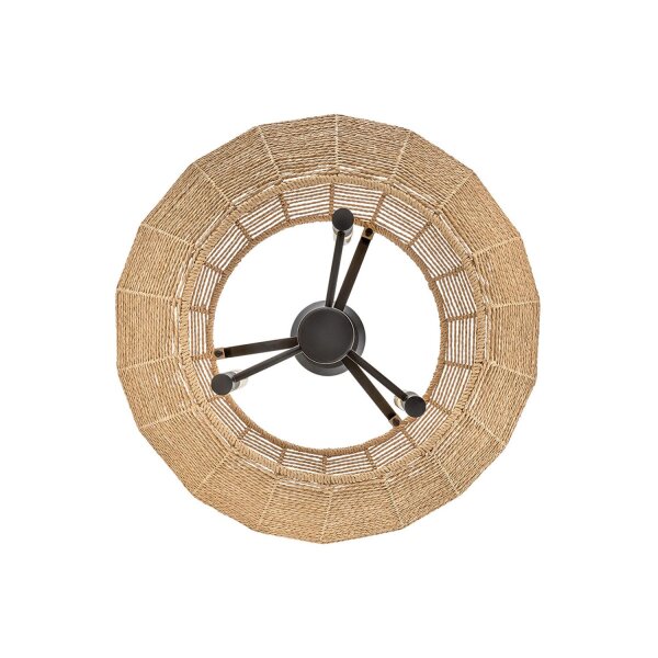 Boho Hängeleuchte Rattan Ø 53,5 cm 3x E14 Modern ESMOND