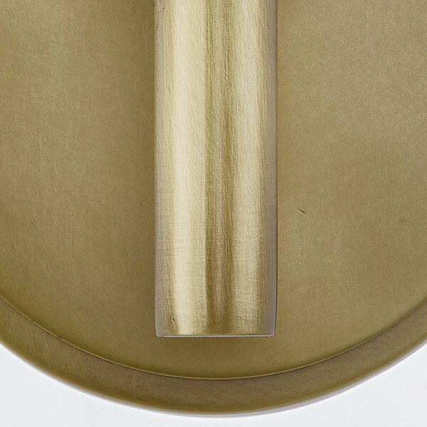 Wandlampe klein H: 22,9 cm Alabaster Metall E14