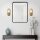 Wandlampe klein H: 22,9 cm Alabaster Metall E14
