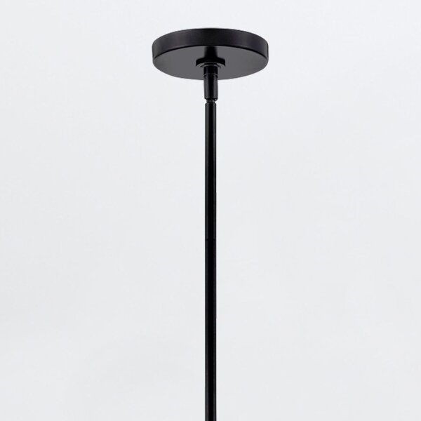 Pendelleuchte außen IP44 Ø 35,9 cm Schwarz Weiß FARAM