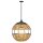 Außenlampe rund Ø 61 cm Doppel Kugelschirm IP44 Modern
