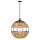 Außenlampe rund Ø 61 cm Doppel Kugelschirm IP44 Modern