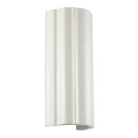Wandlampe innen Up Down H: 33 cm Metall Weiß Antik E14