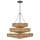 Hängelampe Korbschirm Rattan Ø 76,2 cm rund Modern