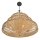 Hängelampe Korbschirm Rattan Ø 76,2 cm rund Modern
