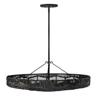Pendelleuchte Rattan rund Ø 76,2 cm groß...