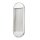 Wandleuchte LED H: 42,2 cm Metall Glas in Nickel poliert