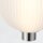 LED Hängeleuchte Rauchglas Metall D: 15,2 cm rund 3000 K