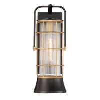 Wandlampe außen Maritim H: 41,1 cm IP44 Schwarz...