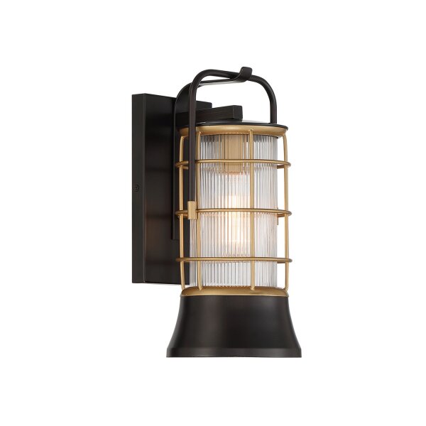 Außenleuchte Wand klein H: 33,5 cm Maritim Vintage IP44 E27