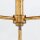 Kronleuchter Modern Ø 50,8 cm 3-armig E14 in Blattgold
