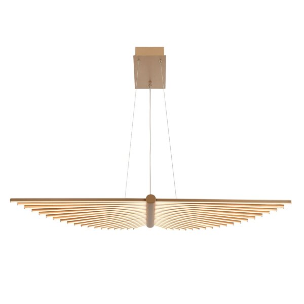 Pendelleuchte LED Modern B: 105 cm Metall verstellbar