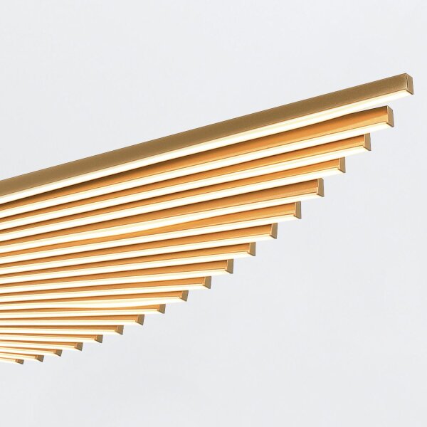 Pendelleuchte LED Modern B: 105 cm Metall verstellbar