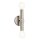 Wandlampe Bad 24,8 cm hoch IP44 Metall in Nickel 2x E27